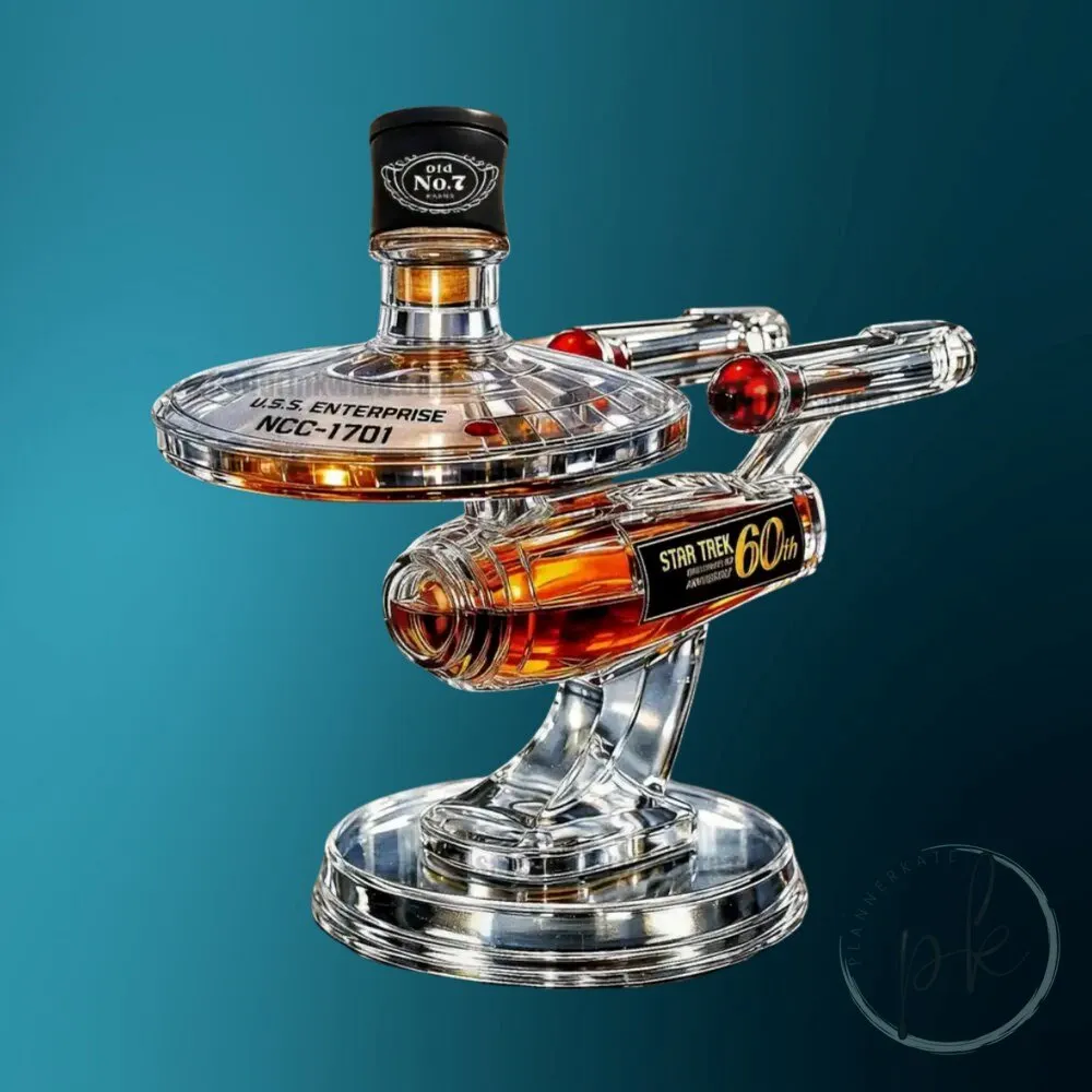 Star Trek USS Enterprise NCC-1701 60th Anniversary Whiskey Bottle 1 Star Trek USS Enterprise NCC-1701 60th Anniversary Whiskey Bottle
premium design