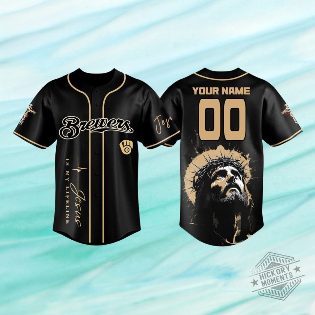 Milwaukee Brewers Jesus Faith 2026 Personalized Baseball Jersey Milwaukee Brewers Jesus Faith 2026 Personalized Baseball Jersey