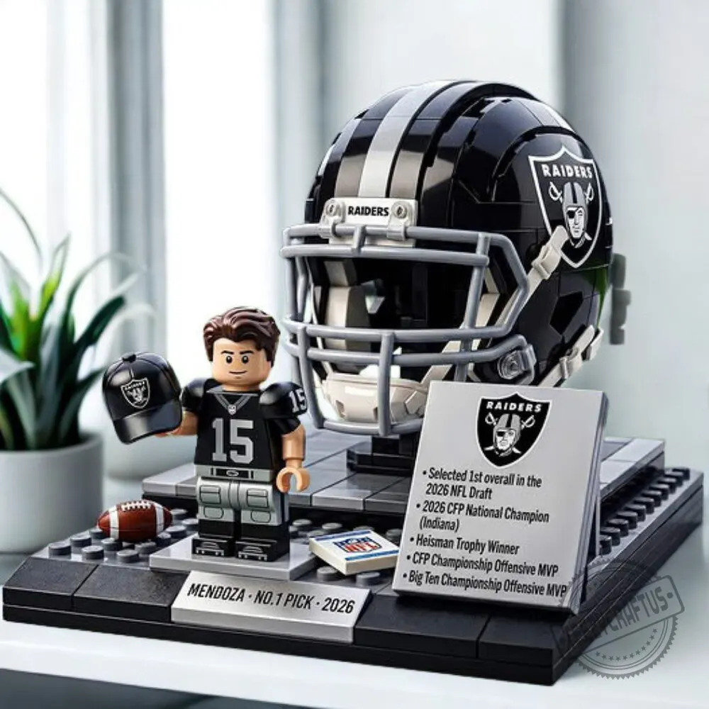 Personalized NFL Draft 2026 Legend Set Custom Football MVP Building Kit