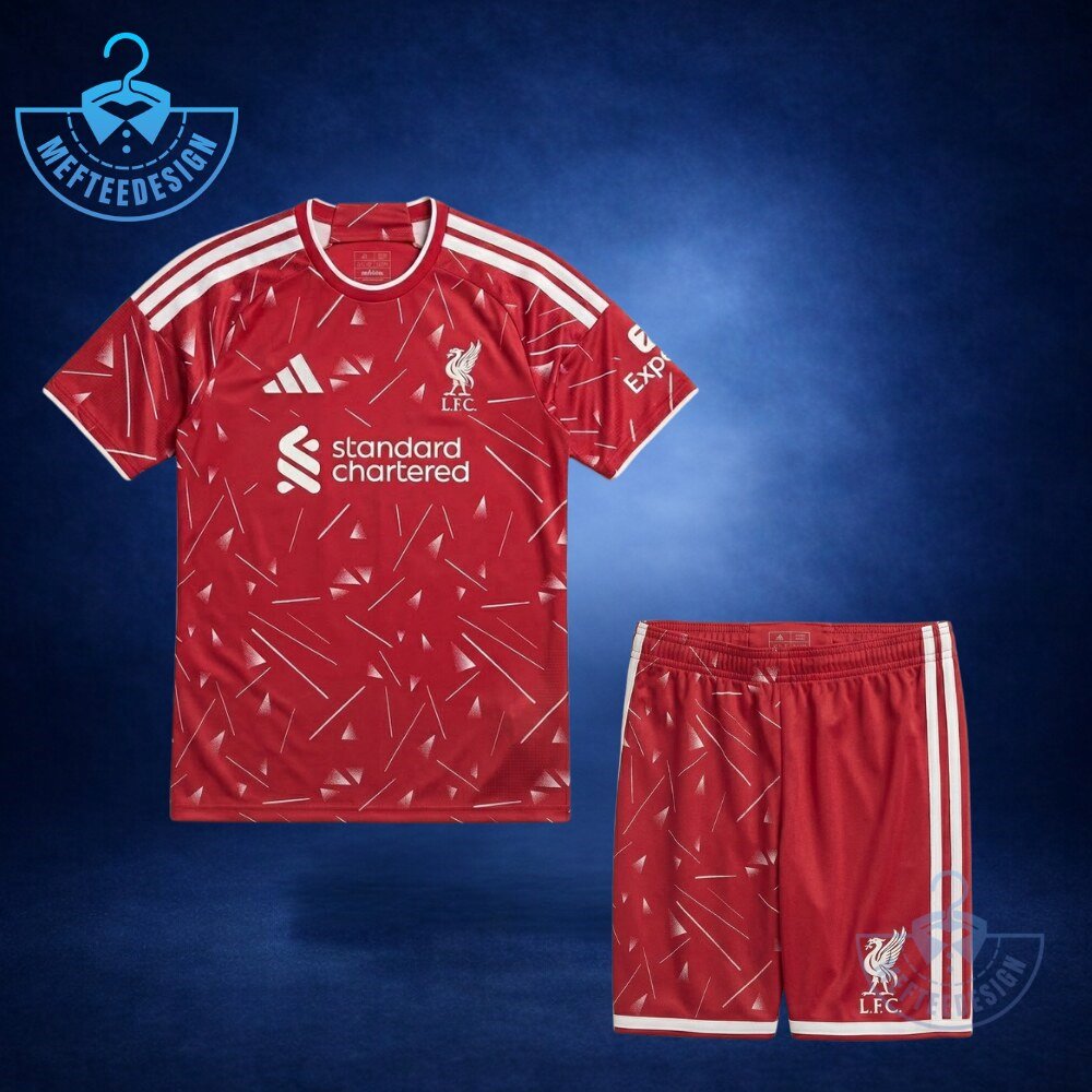 Official Liverpool FC 2026 27 Home Kit Set Adidas LFC Red Training Jersey Shorts Football Gear 2026 Edition 3 Official Liverpool FC 2026 27 Home Kit Set Adidas LFC Red Training Jersey Shorts Football Gear 2026 Edition