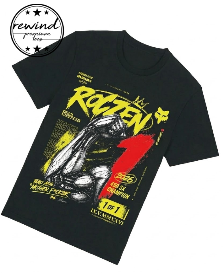 Ken Roczen Merch Store Champion Tee