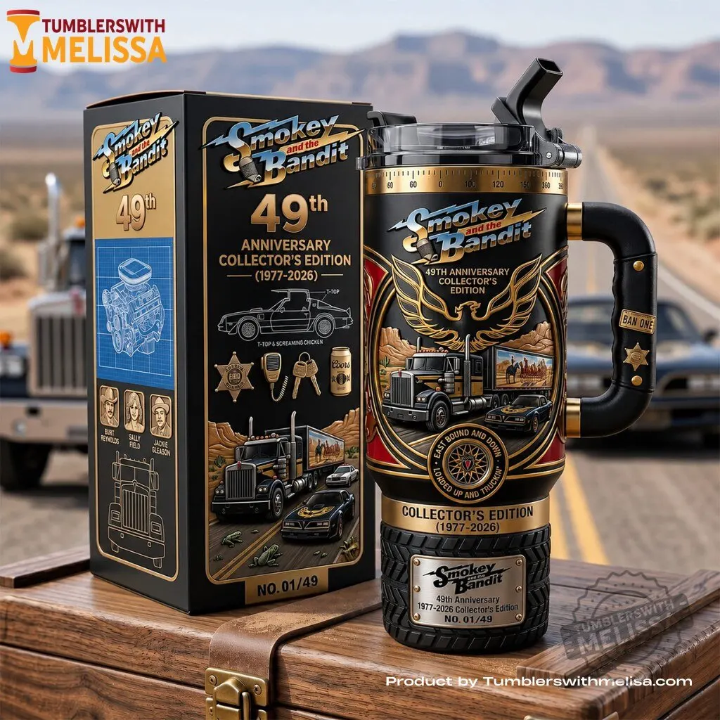 Smokey and the Bandit 49th Anniversary Tumbler