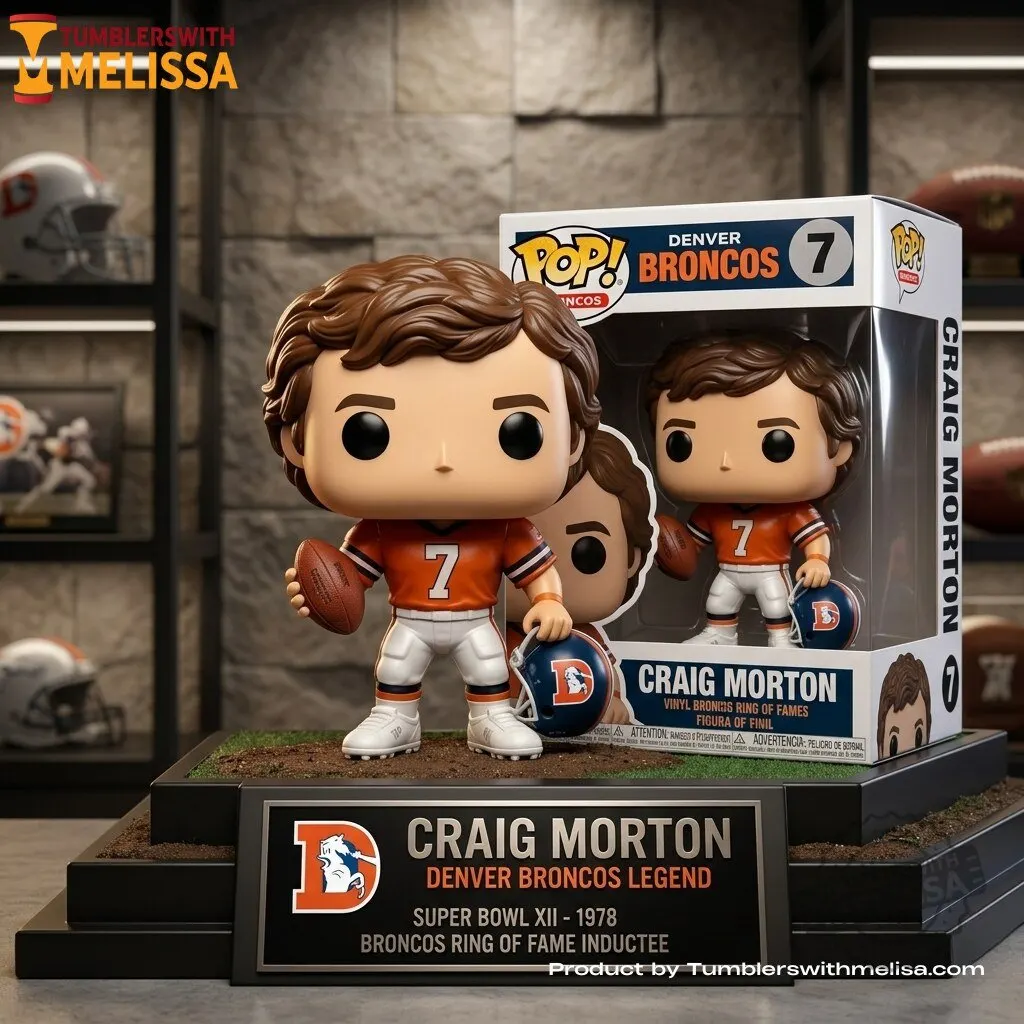 Craig Morton Denver Broncos Legend Funko Pop Figures Doll