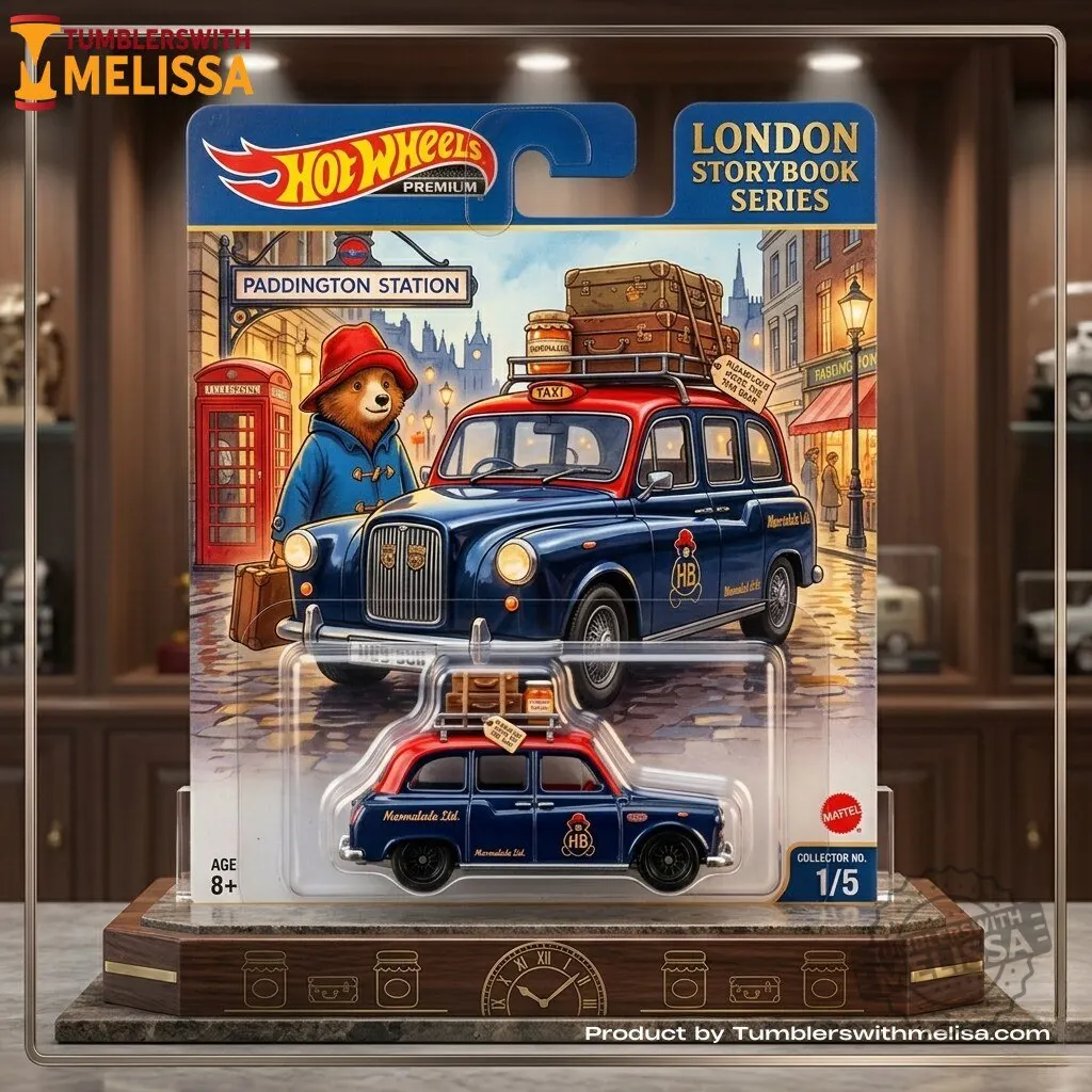Hot Wheels Paddington Station London Taxi Die Cast Model