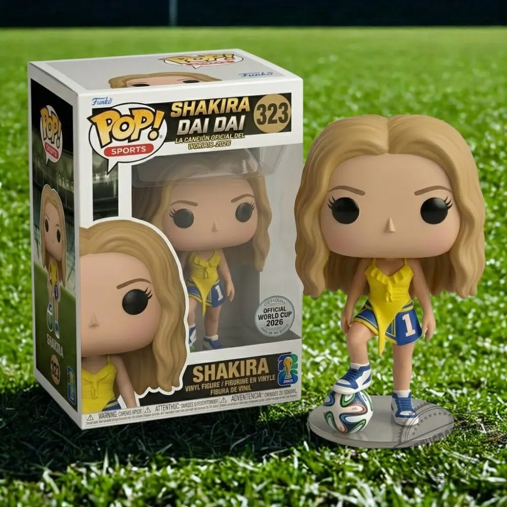 Shakira World Cup 2026 Official "Dai Dai" Funko Pop Vinyl Figure Limited Edition Soccer Collectible