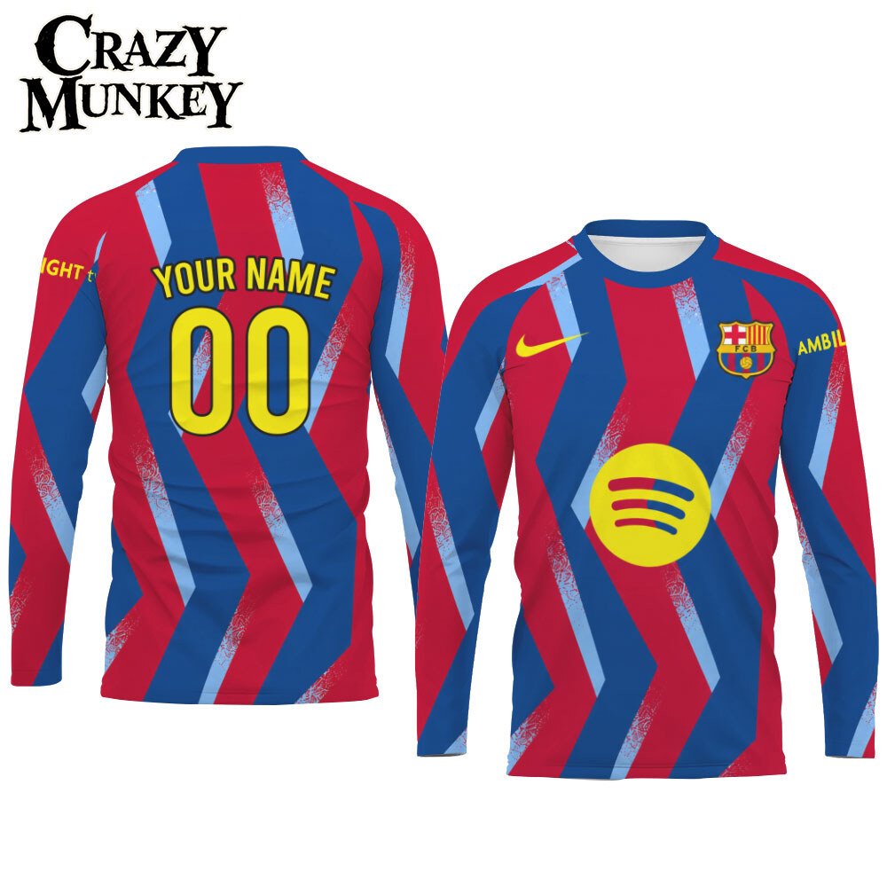 FC Barcelona 2026 Fourth Replica Custom Long Sleeve Soccer Jersey | Soccer 6 FC Barcelona 2026 Fourth Replica Custom Long Sleeve Soccer Jersey | Soccer