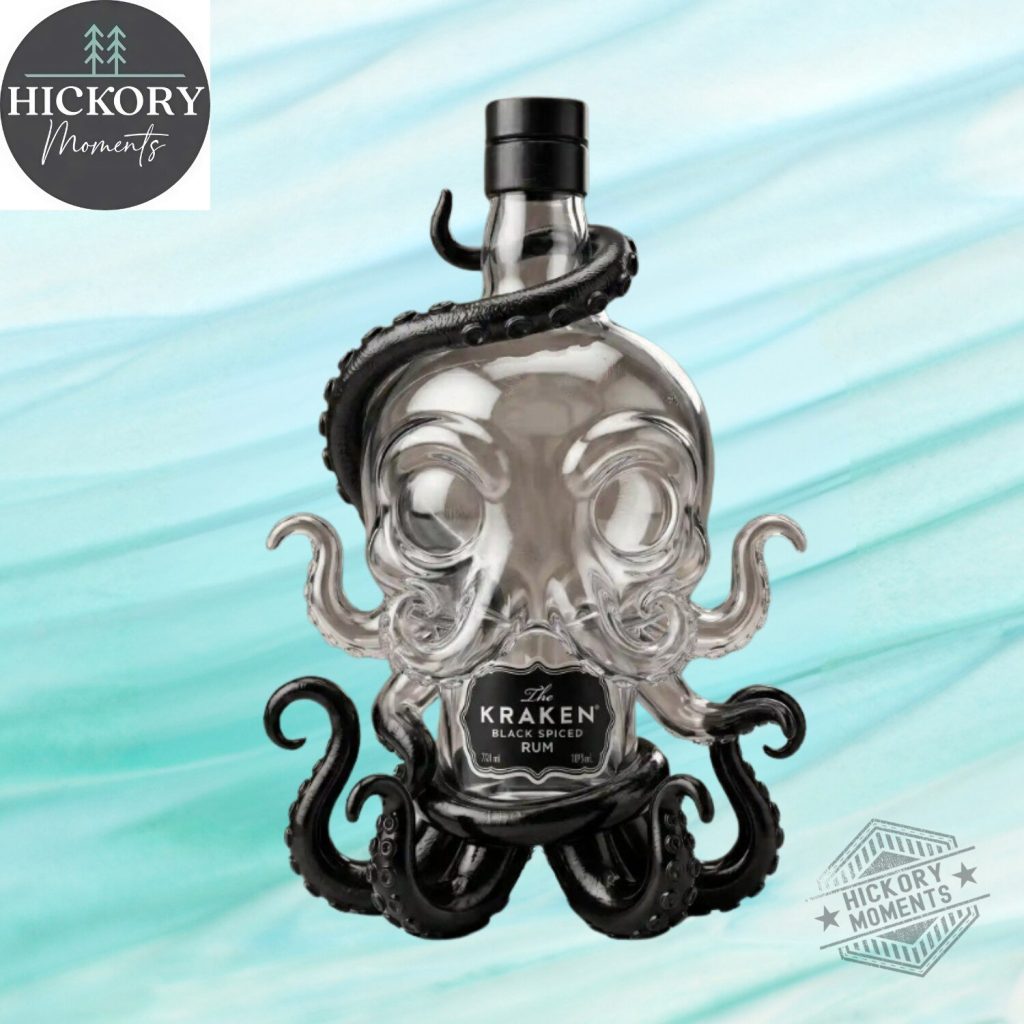 New The Kraden Black Spiced Rum Bottle New The Kraden Black Spiced Rum Bottle