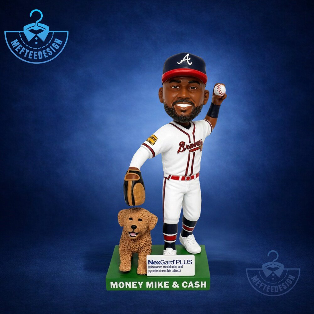 Money Mike Cash Bobblehead Michael Harris II Atlanta Braves Dog Giveaway 2026 3 Money Mike Cash Bobblehead Michael Harris II Atlanta Braves Dog Giveaway 2026