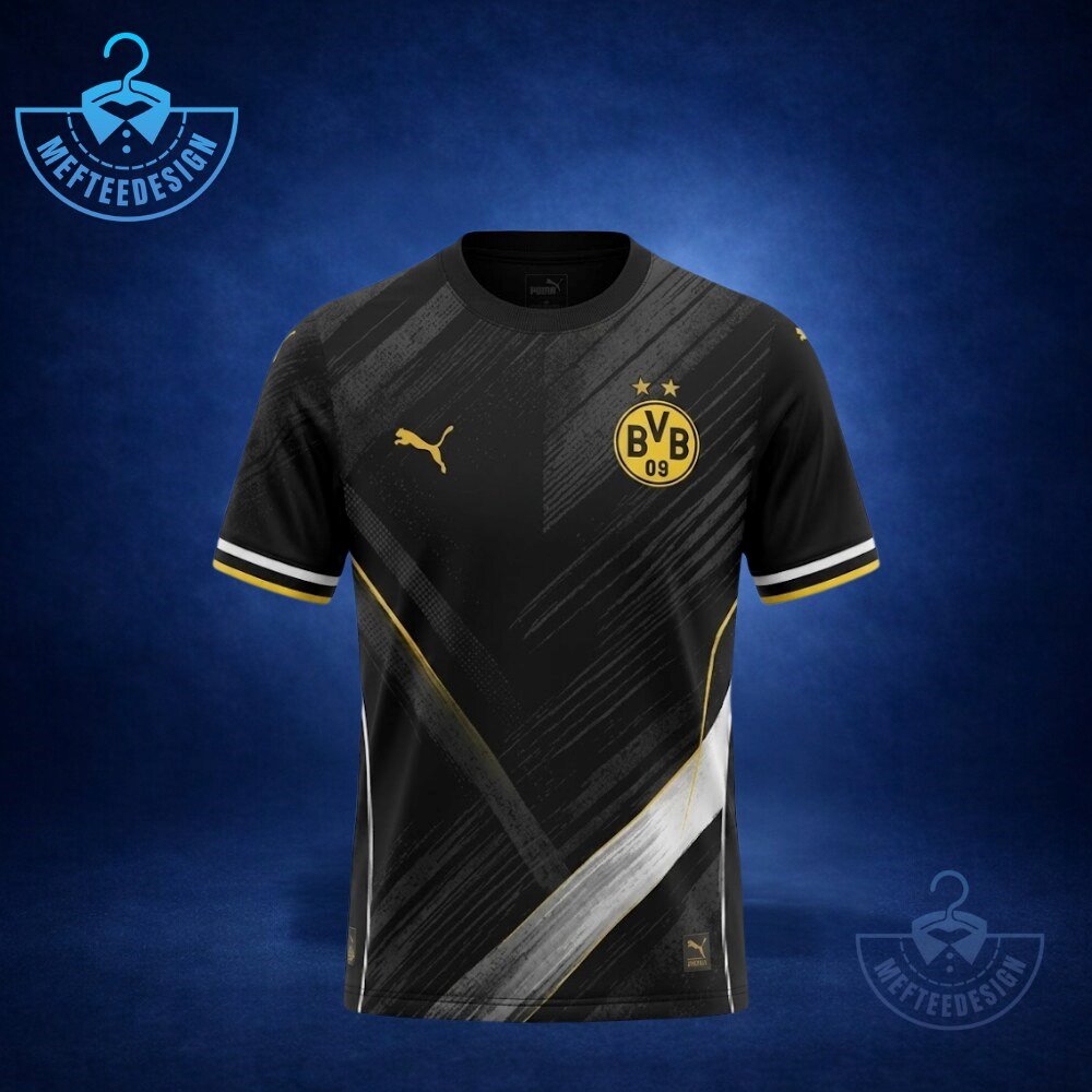 Borussia Dortmund 2025 26 Special Edition Concept Jersey Puma Kit Design 3 Borussia Dortmund 2025 26 Special Edition Concept Jersey Puma Kit Design