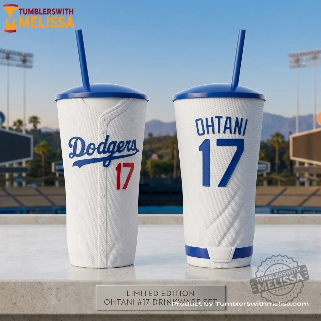 Los Angeles Dodgers Shohei Ohtani Souvenir Jersey Tumbler Cup