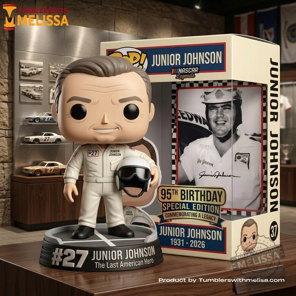 Junior Johnson #27 The Last American Hero 95th Birthday Funko Pop Figures Doll
