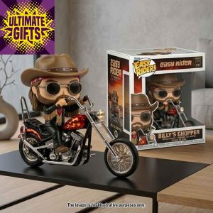 Billy's Chopper Motorcycle Model, Easy Rider Movie, Funko Pop! Rides Figure 4 Billy's Chopper Motorcycle Model, Easy Rider Movie, Funko Pop! Rides Figure