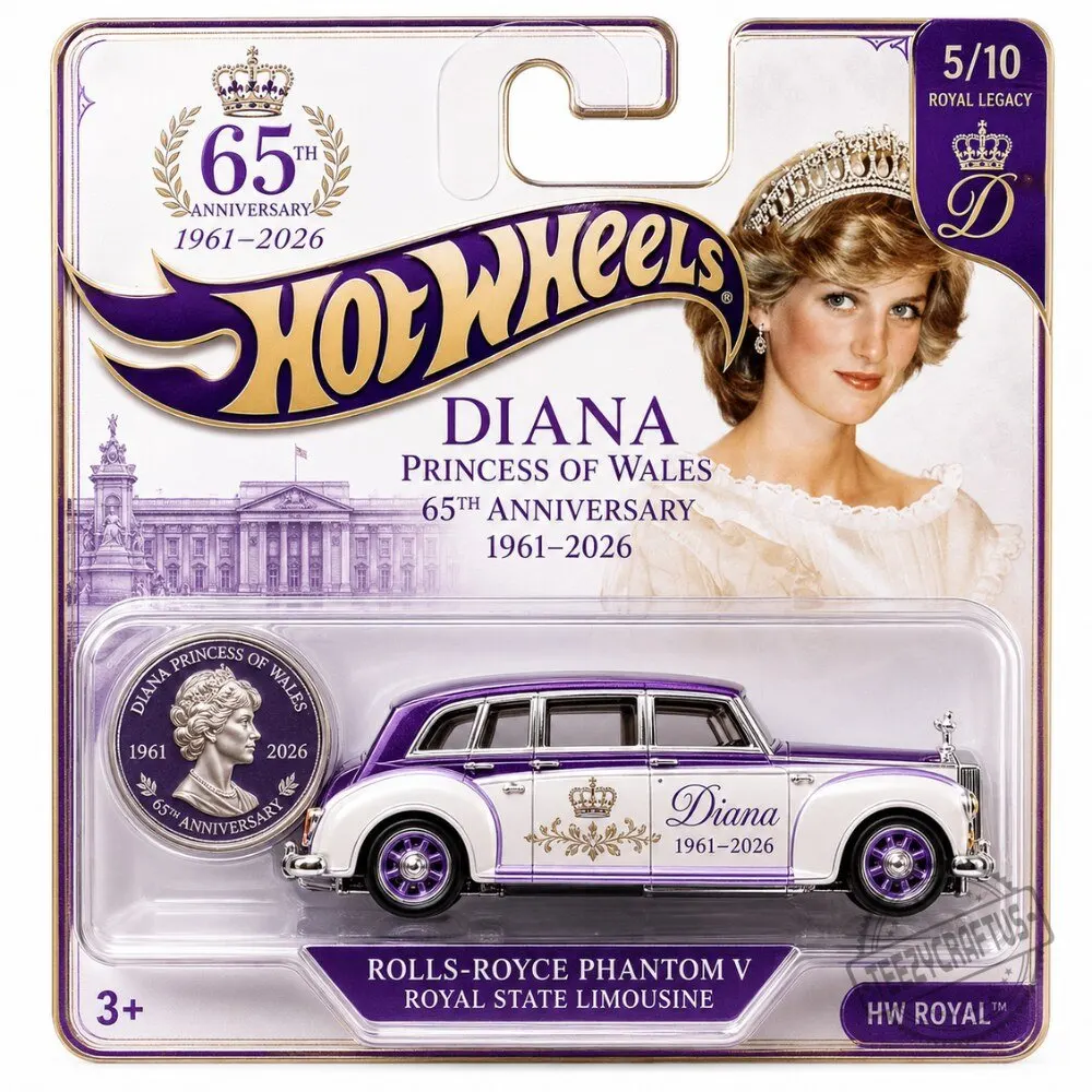 Hot Wheels Diana Princess of Wales 65th Anniversary Royal State Limousine Sovereign Memorial Car for Her Eternal Fans 3 Hot Wheels Diana Princess of Wales 65th Anniversary Royal State Limousine Sovereign Memorial Car for Her Eternal Fans