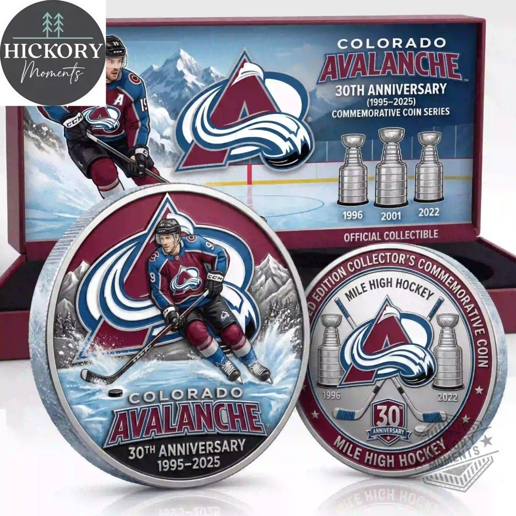 Colorado Avalanche 30th Anniversary Commemorative Coin Colorado Avalanche 30th Anniversary Commemorative Coin