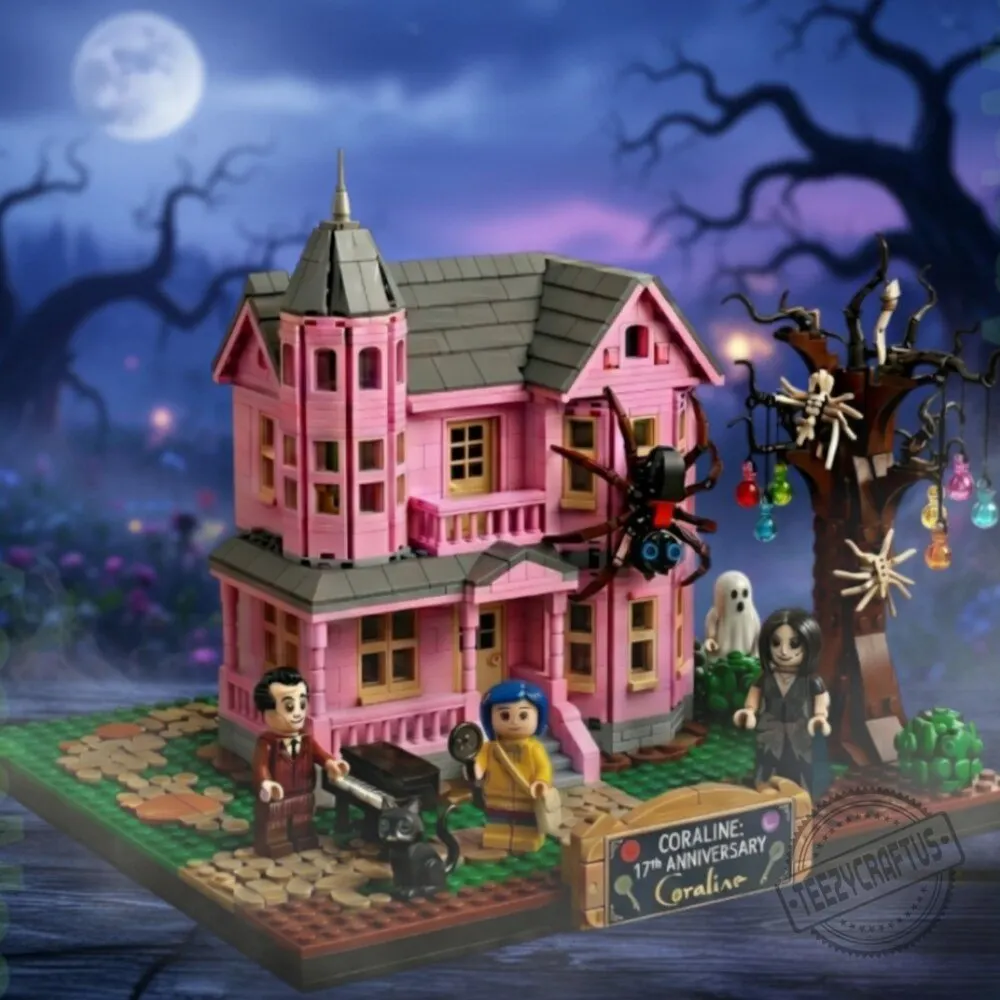 Personalized Coraline 17th Anniversary Building Toy Set for Fans 2 Personalized Coraline 17th Anniversary Building Toy Set for Fans