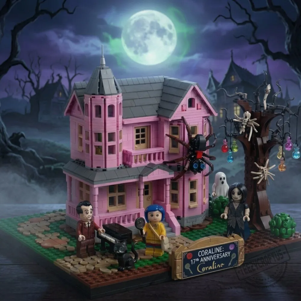 Personalized Coraline 17th Anniversary Building Toy Set for Fans 3 Personalized Coraline 17th Anniversary Building Toy Set for Fans