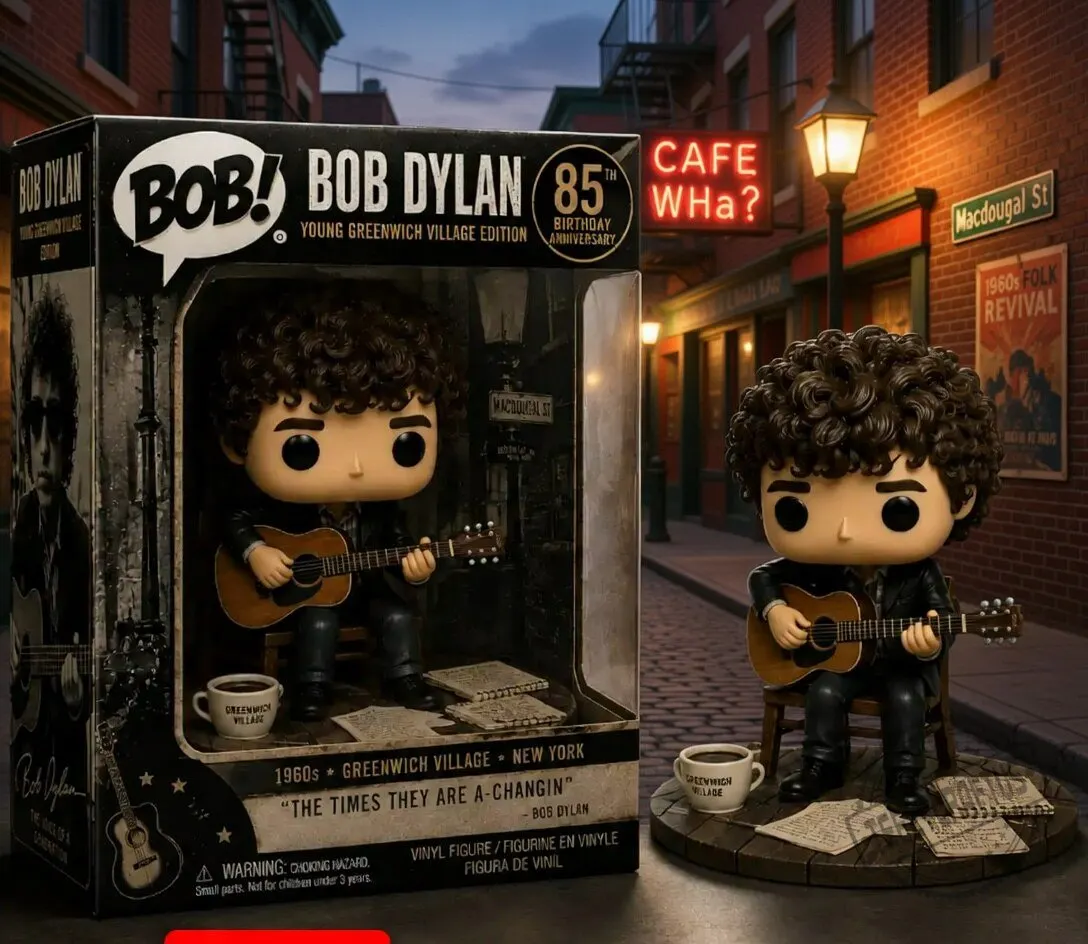Bob Dylan 85th Birthday Anniversary Funko Pop