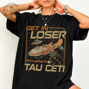 Funny Tau Ceti Space Nerd Shirt - Sci-Fi Book Lover Graphic Tee