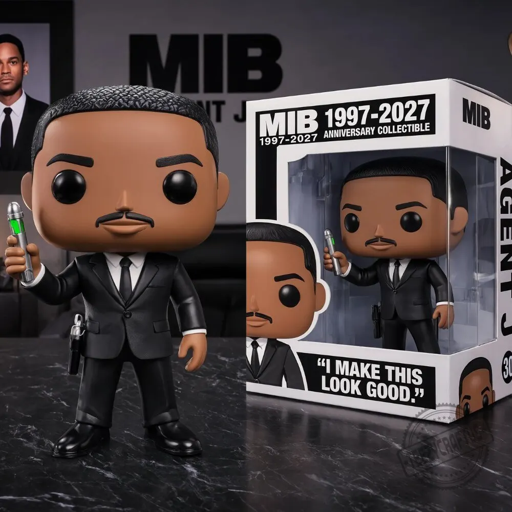 Agent J Men In Black Sci Fi Movie Collectible Vinyl Figure