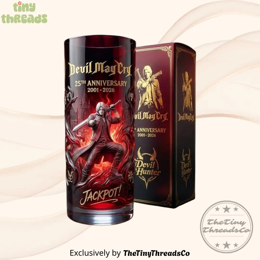 Devil May Cry 25th Anniversary 2001 2026 Glass Style 1