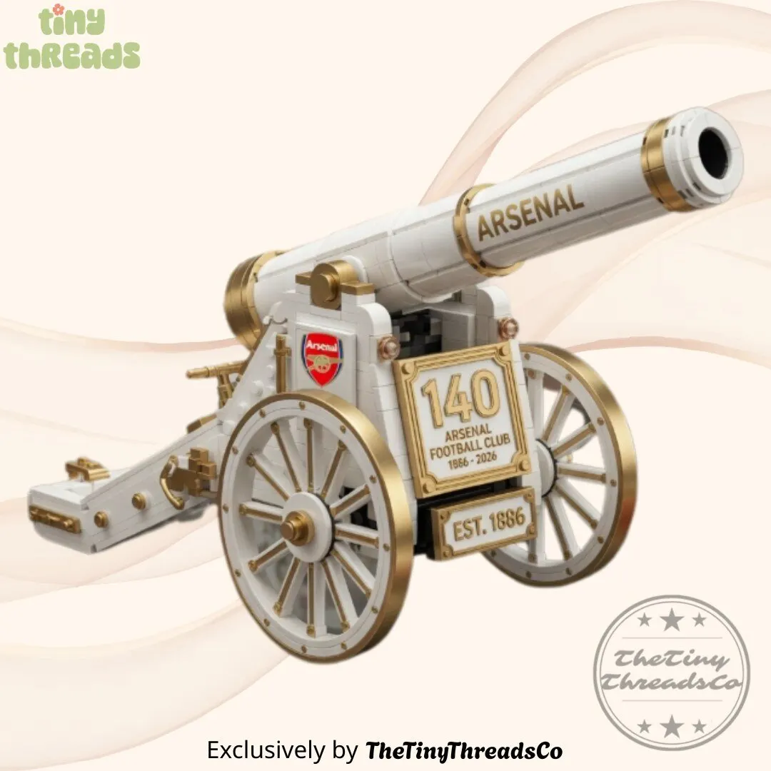 Arsenal 140th Anniversary Collector Building Lego Block Set Style 2