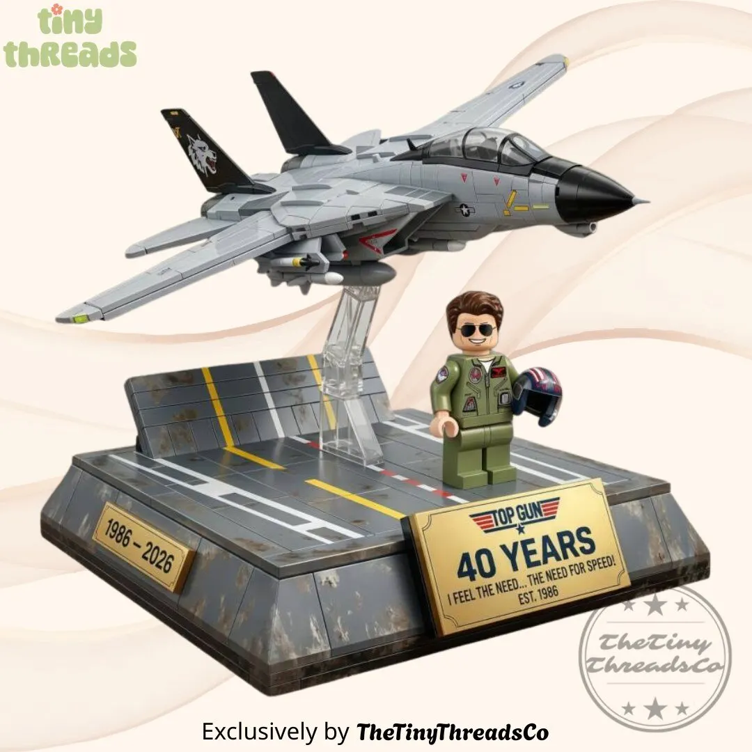 Top Gun 40 Years I Feel The Need The Need For Speed Collector Brick Edition