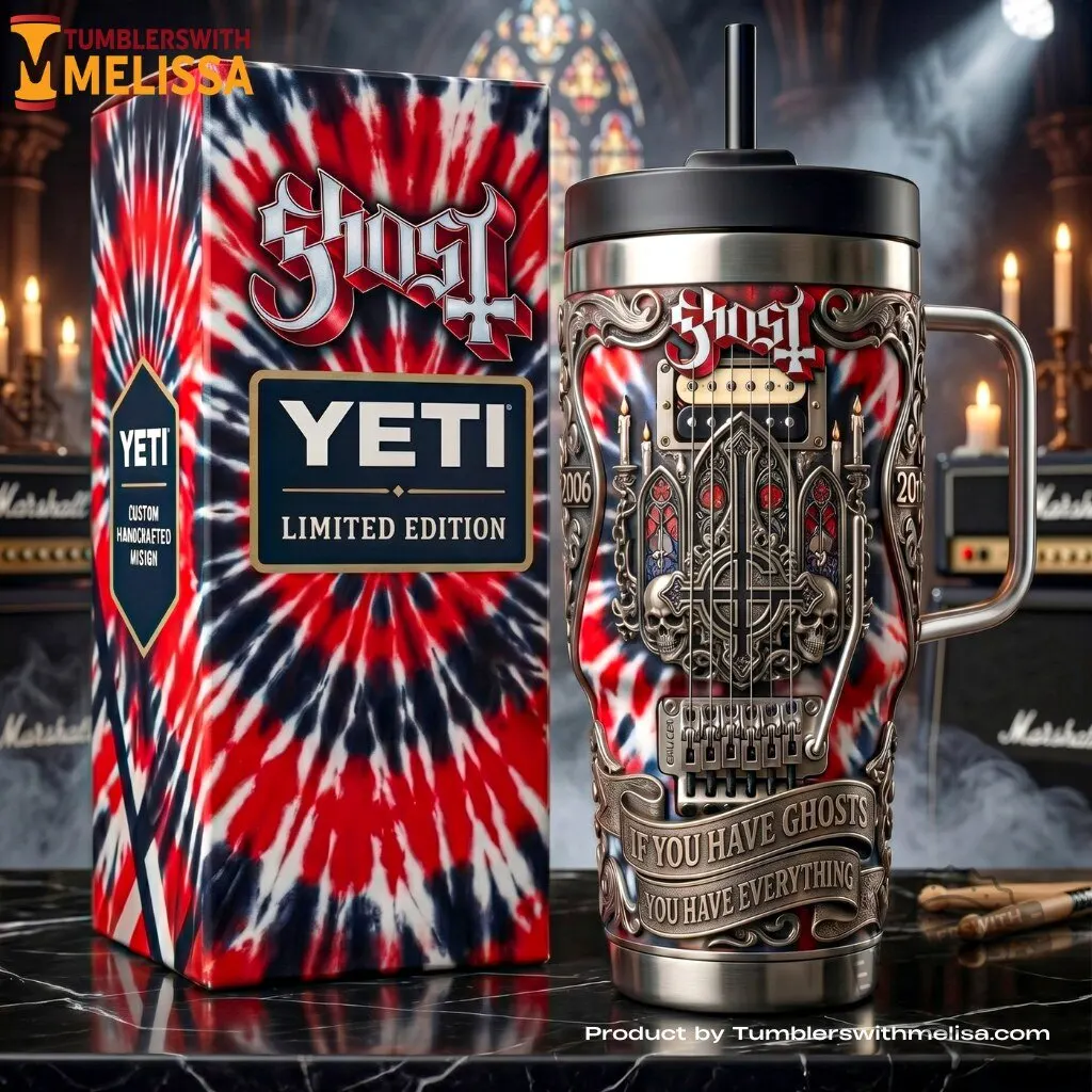 Ghost Band 2026 YETI Tumbler