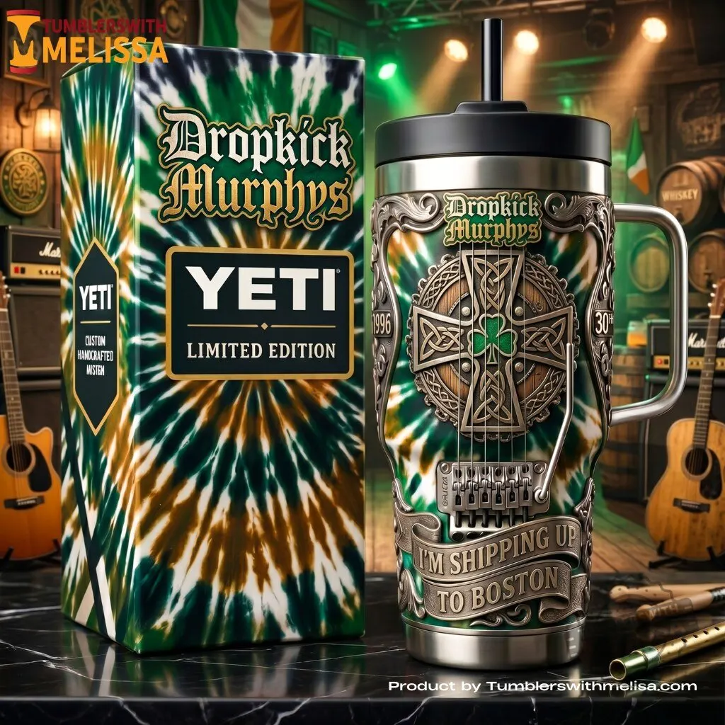 Dropkick Murphys Im Shipping Up to Boston 2026 YETI Tumbler