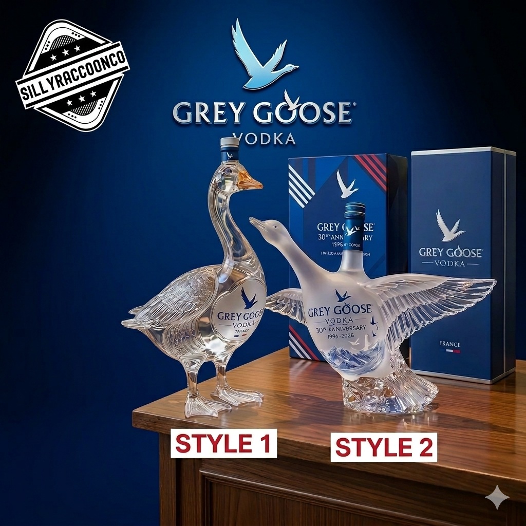 Grey Goose 30th Anniversary 3D Bottle