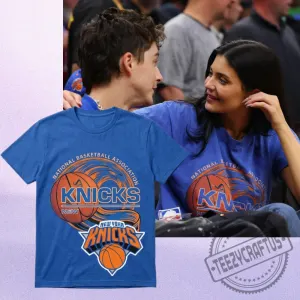 Kylie Jenner Inspired New York Knicks Graphic T Shirt 2 1 1