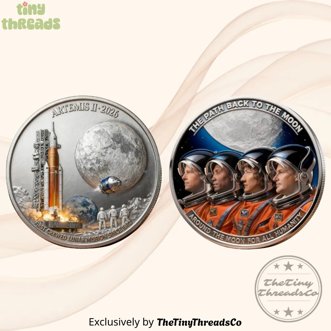 Artemis II 2026 First Crewed Lunar Mission Since 1972 Coin