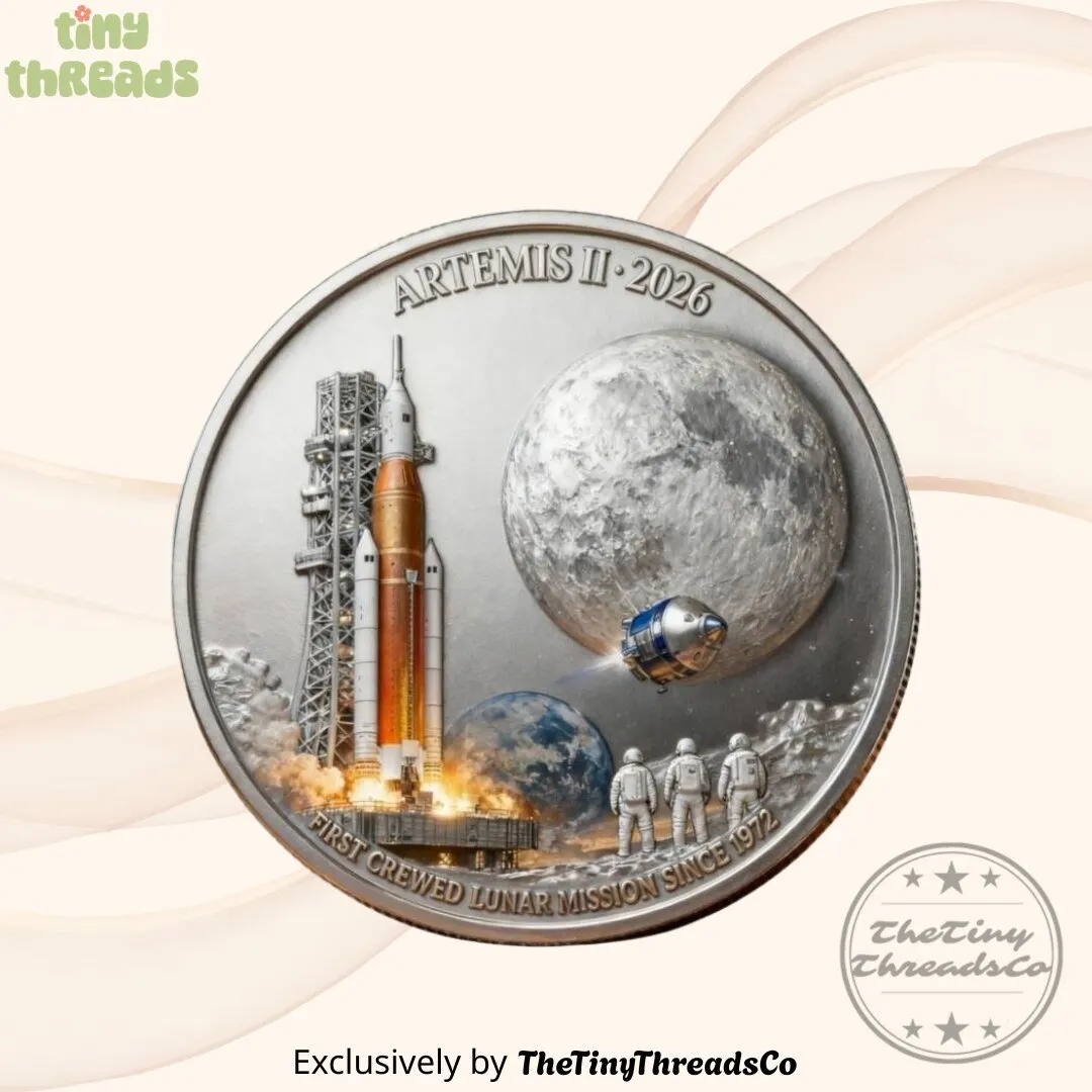 Artemis II 2026 First Crewed Lunar Mission Since 1972 Coin 5 Artemis II 2026 First Crewed Lunar Mission Since 1972 Coin