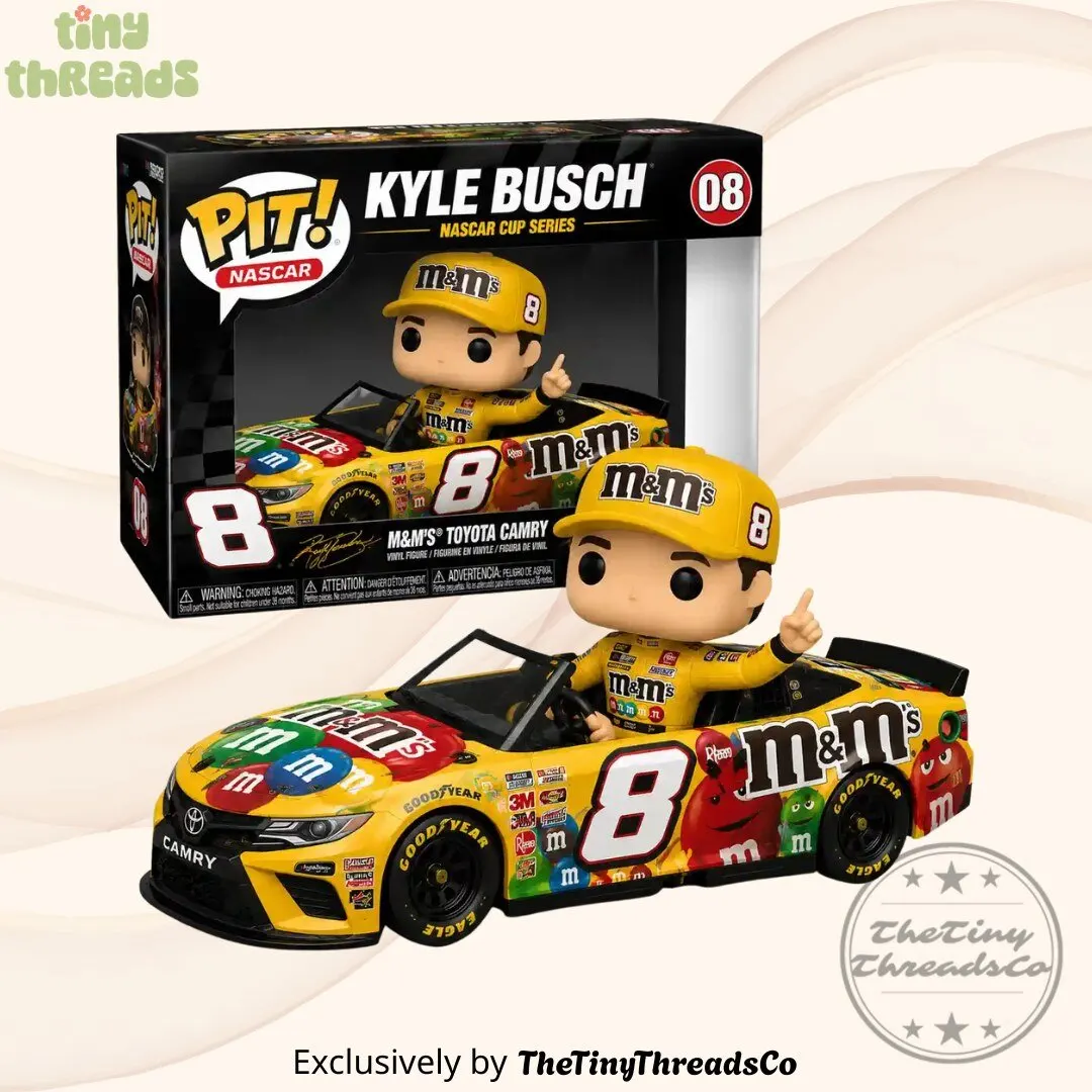 Kyle Busch Nascar Cup Series Funko Pop! Figure Style 2
