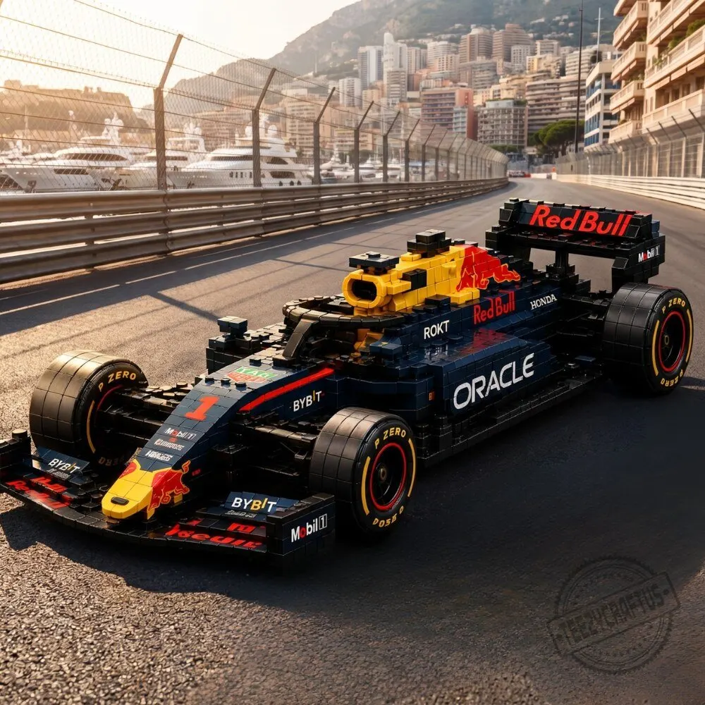 Max Verstappen Red Bull F1 Legacy Edition 2026 Block Brick Set 3 Max Verstappen Red Bull F1 Legacy Edition 2026 Block Brick Set