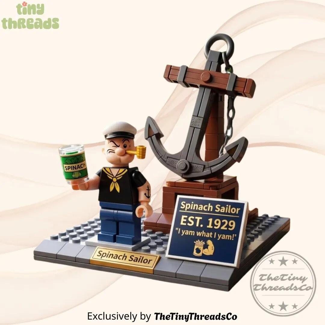 Spinach Sailor Est.1929 Brick Set