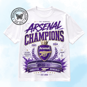 Arsenal Champions Shirt %E2%80%93 Purple Glory Edition