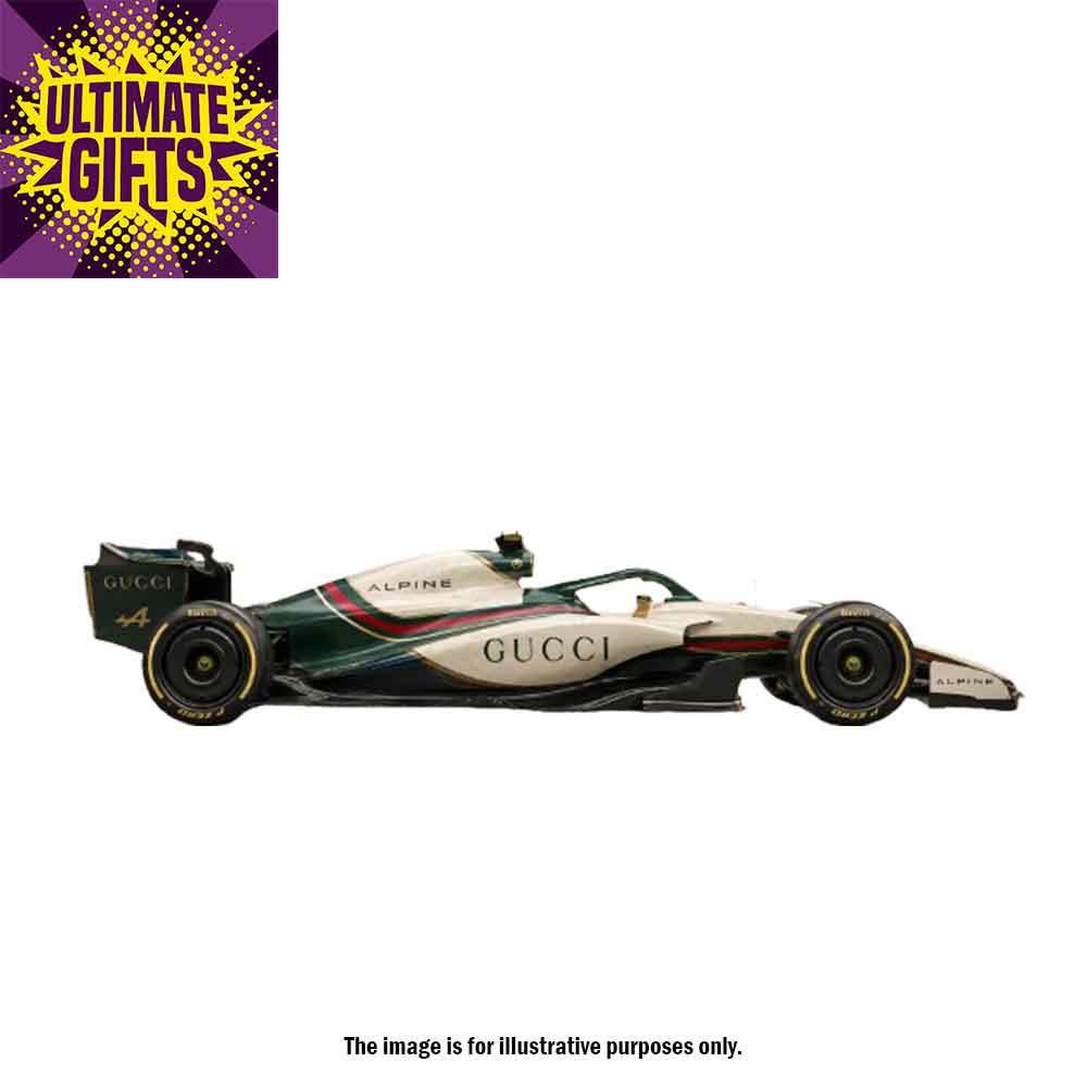 Alpine x Gucci Formula 1 Racing Car Collectible Model (1) Alpine x Gucci Formula 1 Racing Car Collectible Model 1