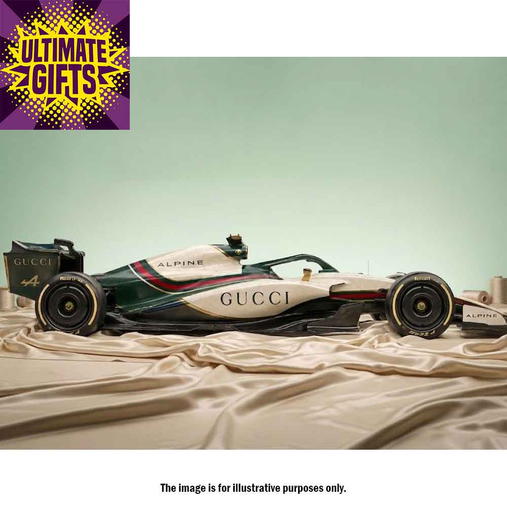 Alpine x Gucci Formula 1 Racing Car Collectible Model (2) Alpine x Gucci Formula 1 Racing Car Collectible Model 2