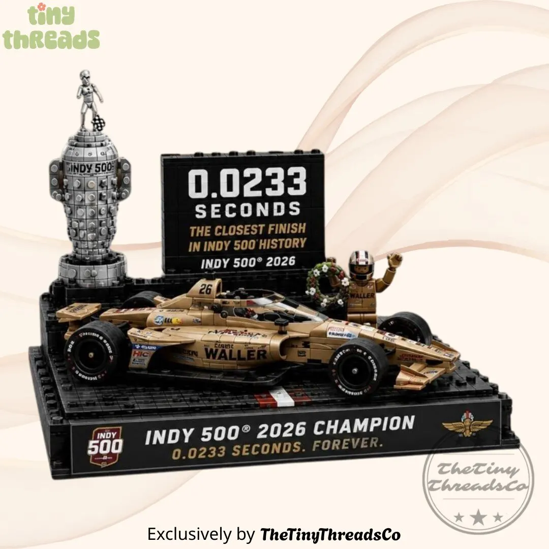 Indy 500 2026 Champion 0.0233 Seconds Forever Brick Set