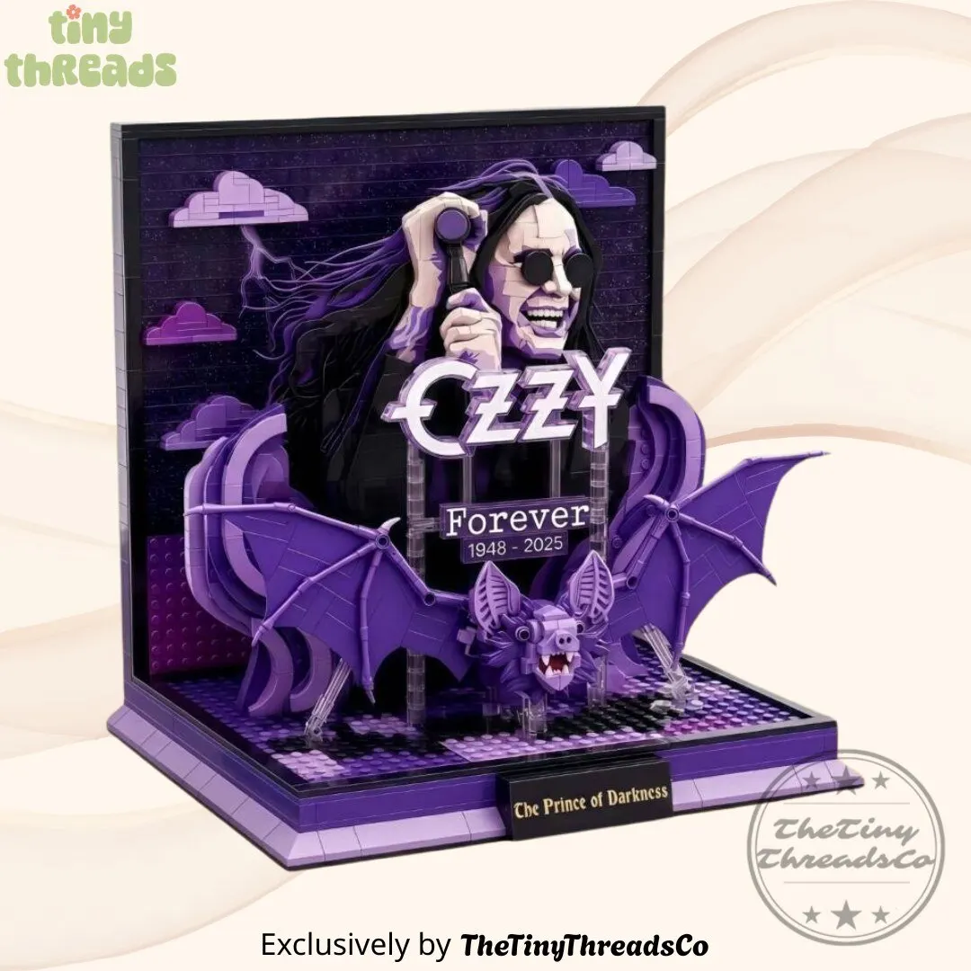 The Prince Of Darkness Ozzy Forever Brick Set