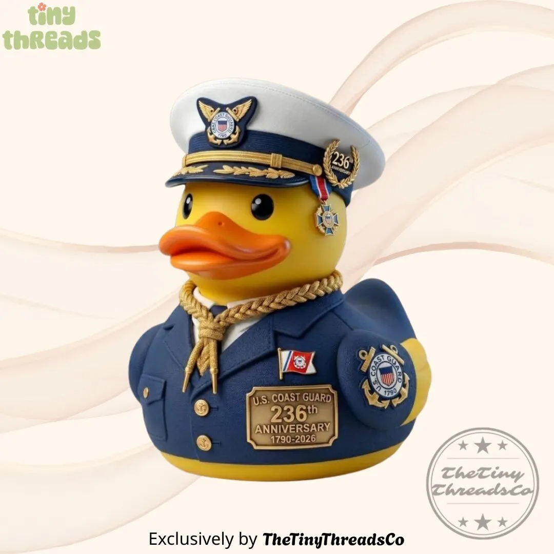 US Coast Guard 236th Anniversary 1790-2026 Collectible Duck