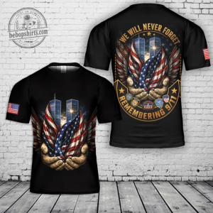 Never Forget 9/11 Memorial 3D Apparel - Firefighter Patriot Day Tribute Hoodie 1 Never Forget 9/11 Memorial 3D Apparel - Firefighter Patriot Day Tribute Hoodie
