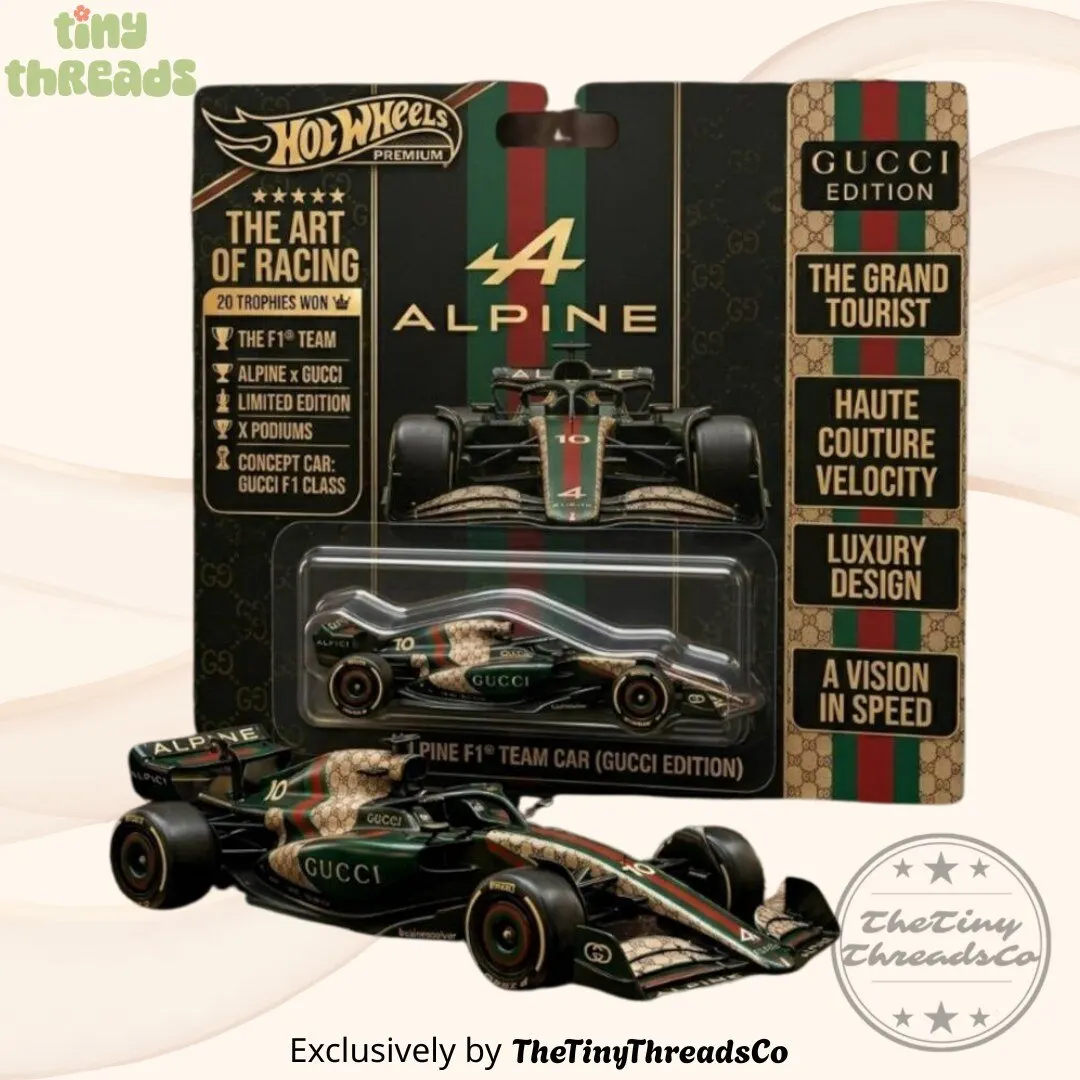 Gucci The Art Of Racing Alpine F1 Model