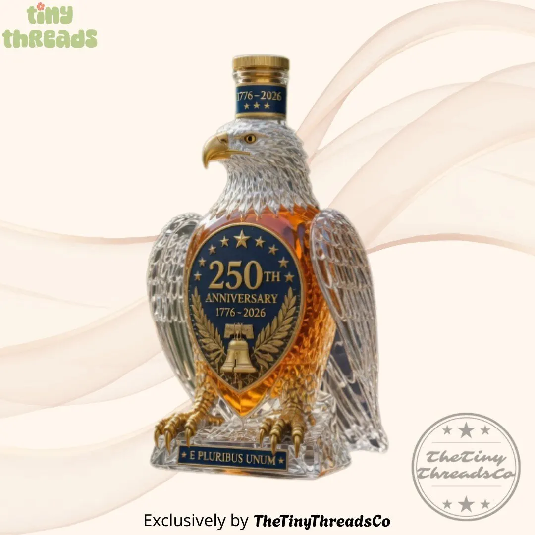 Eagle American 250th Anniversary Whiskey Bottle
