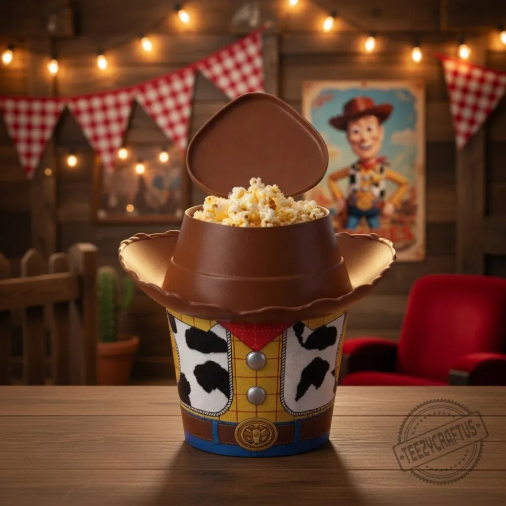 The Cowboy Sheriff Hat Popcorn Bucket