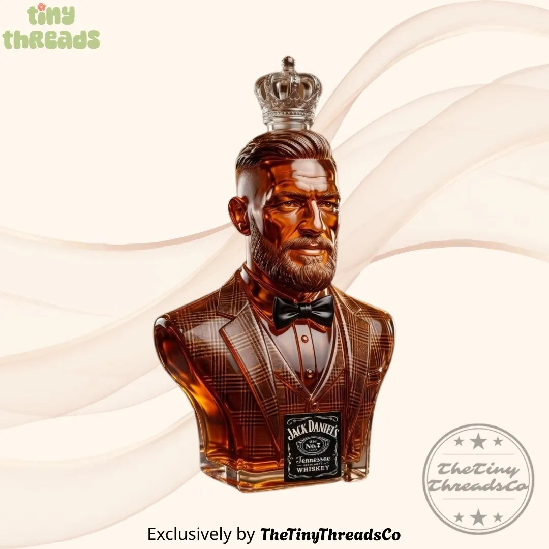 Conor McGregor Jack Daniels Whiskey Bottle