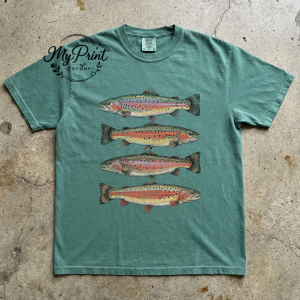 Rainbow Trout Graphic T-Shirt