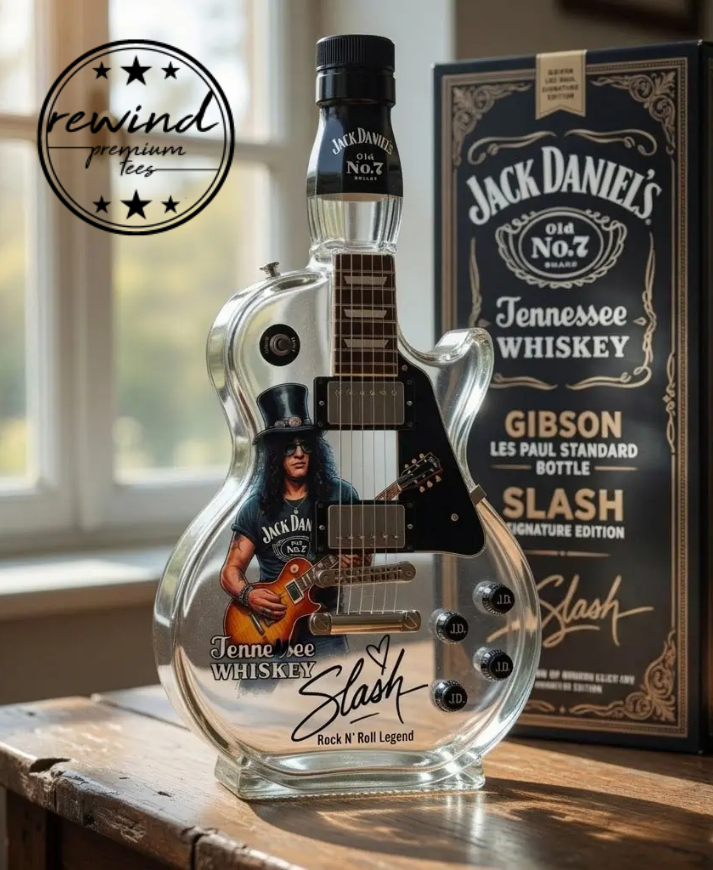 NEW Jack Daniels Slash Signature Electric Guitar Whiskey Bottle