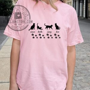 Custom Cat Mom Shirt Gift For Cat Mom Cat Mom Gift blissjunstore.com 1