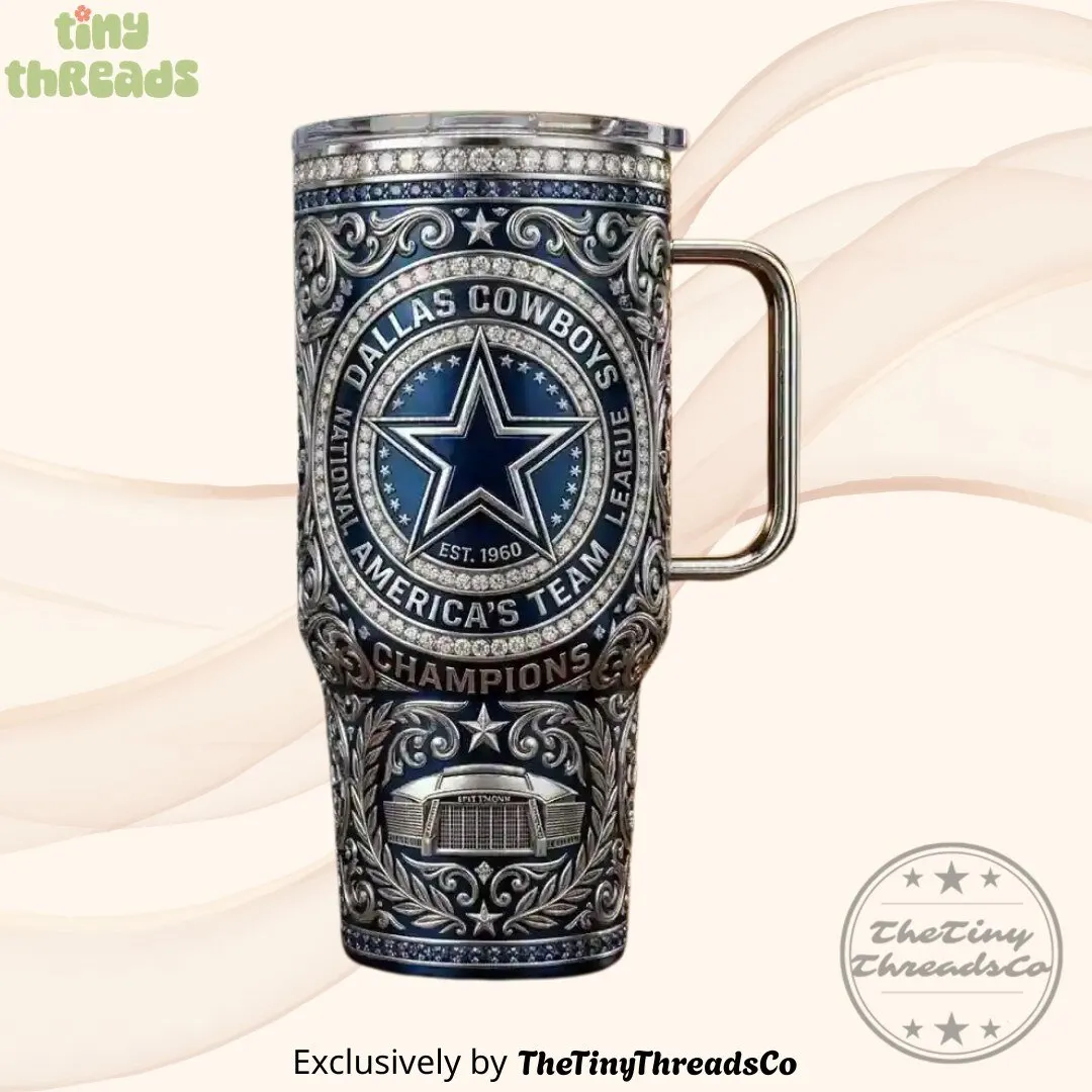 Dallas Cowboys 40oz Collector Edition With Handle Yeti Tumbler